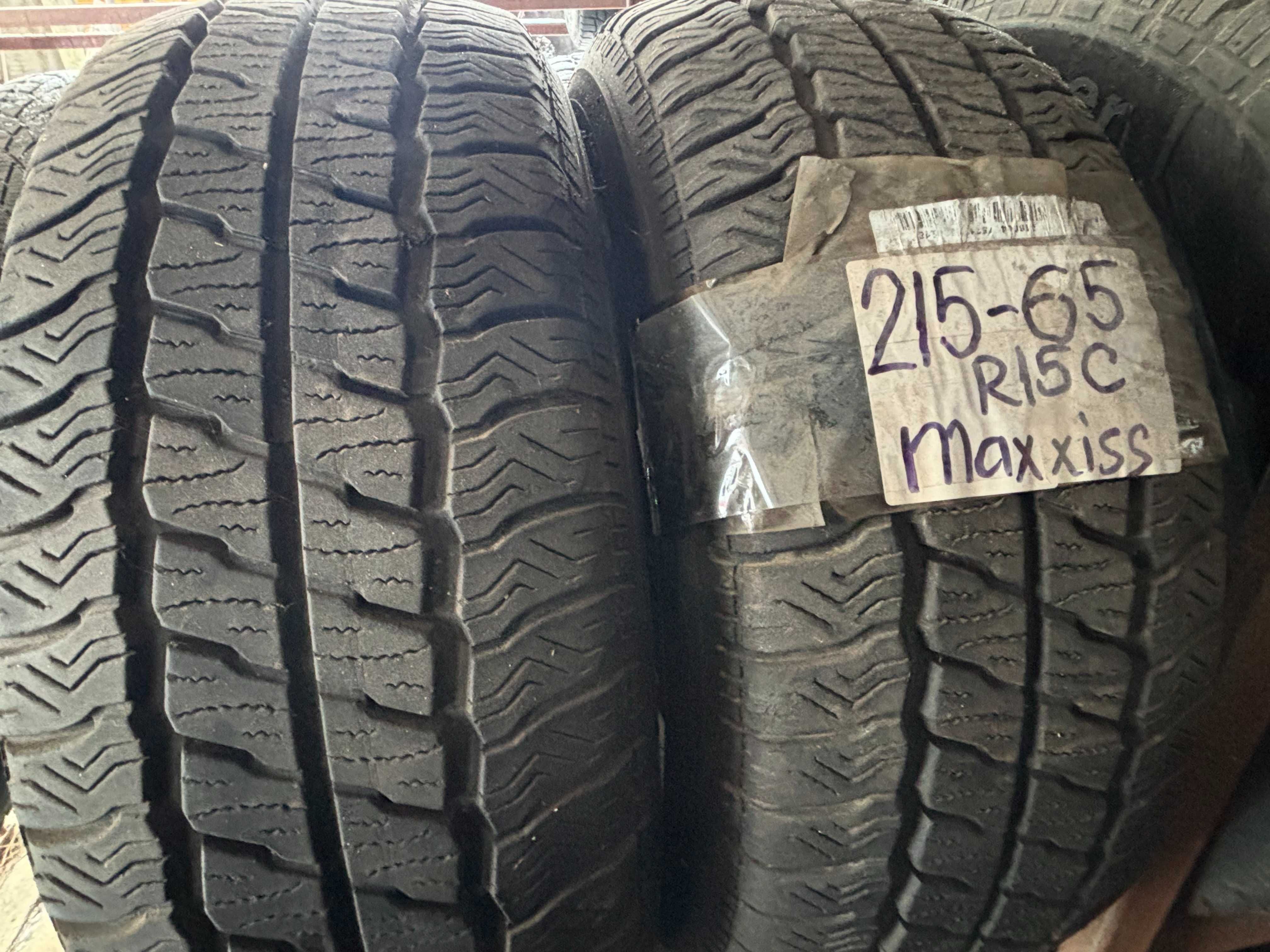 215-65-R15C MAXXIS грузовая всесезонная резина пара 2 штуки GERMANY