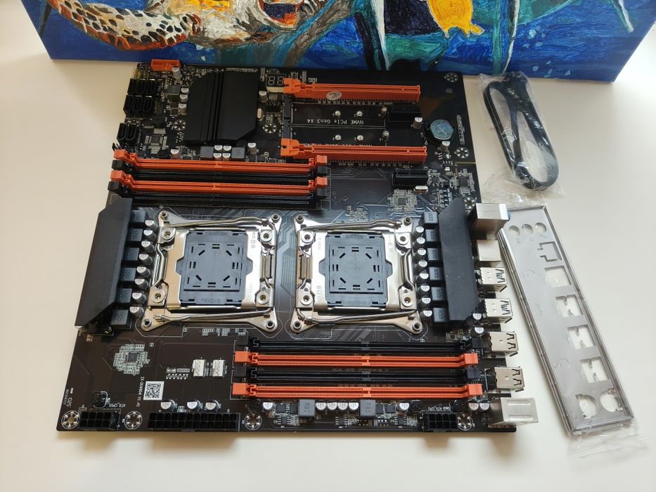 Материнська плата х99 dual lga2011/ddr4