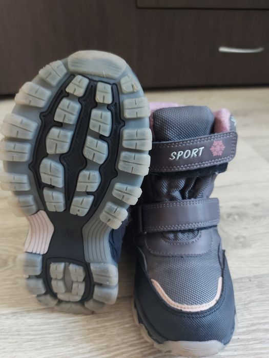 Термо сапоги на девочку 32 р-20,5