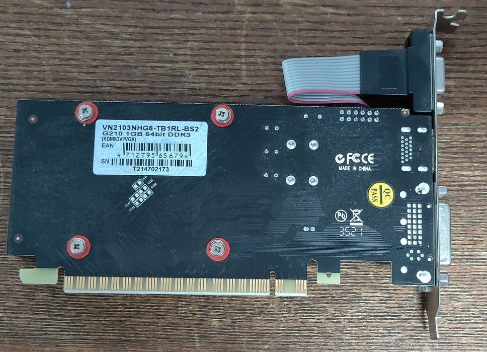 Karta graficzna Biostar GeForce G210 1GB VGA HDMI DVI-I Lublin