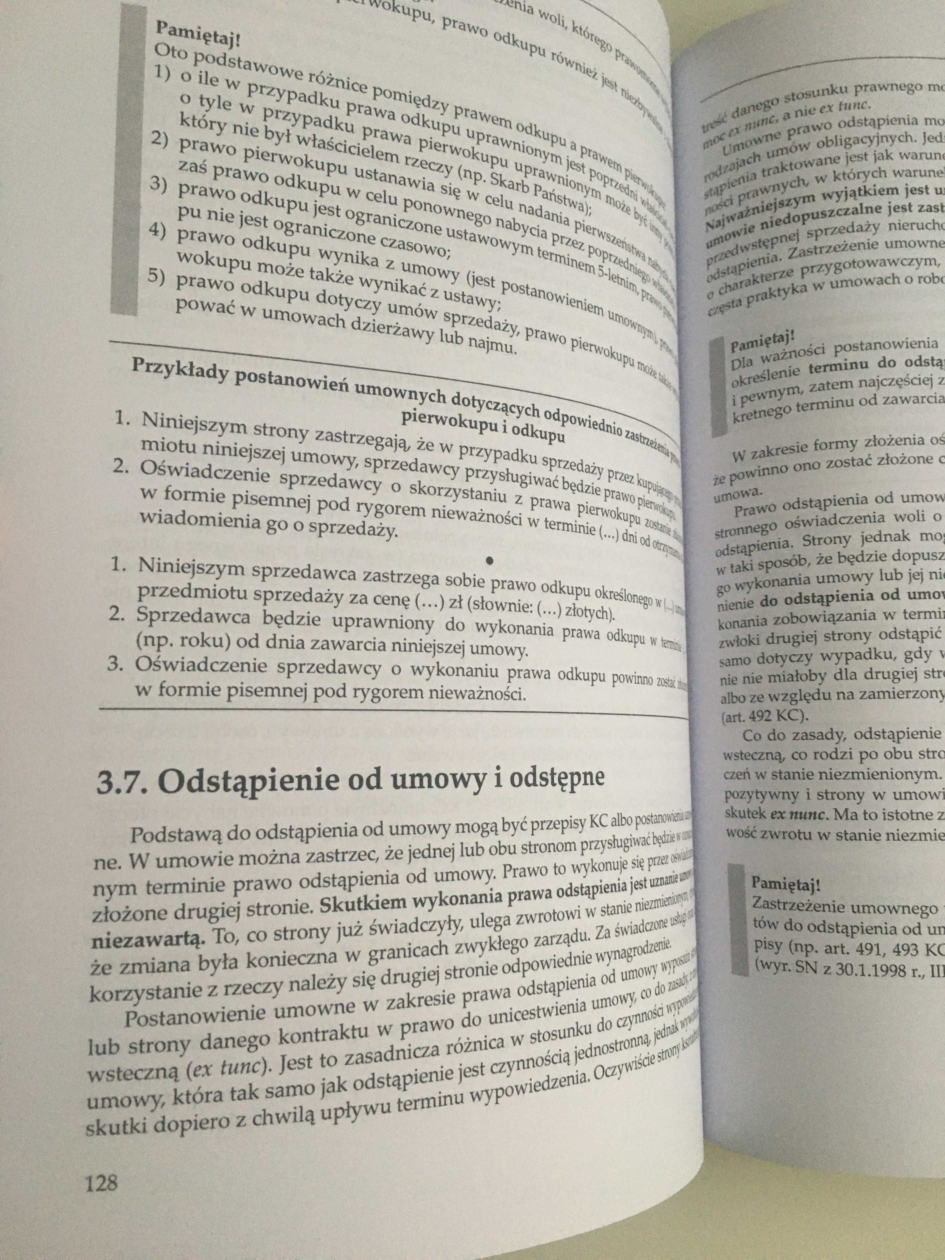 Umowy gospodarcze w przykładach i wzorach. Samodulska, 2023