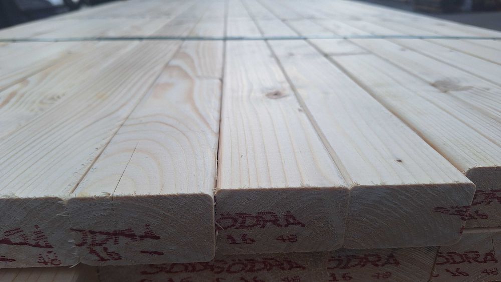 Łata 38/63mm sucha strugana C16