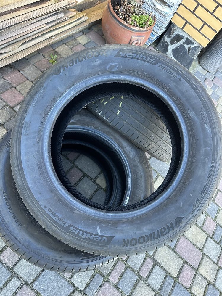 Колеса,шини,покришки,резина літня 225/60 r17 HANKOOK prime4