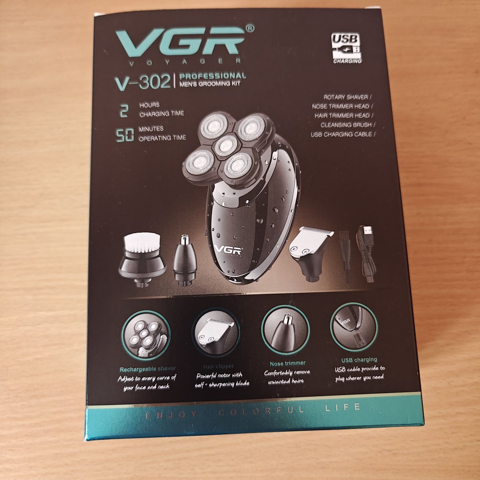 Машинка для стрижки, електробритва, тример 4в1 VGR V-302