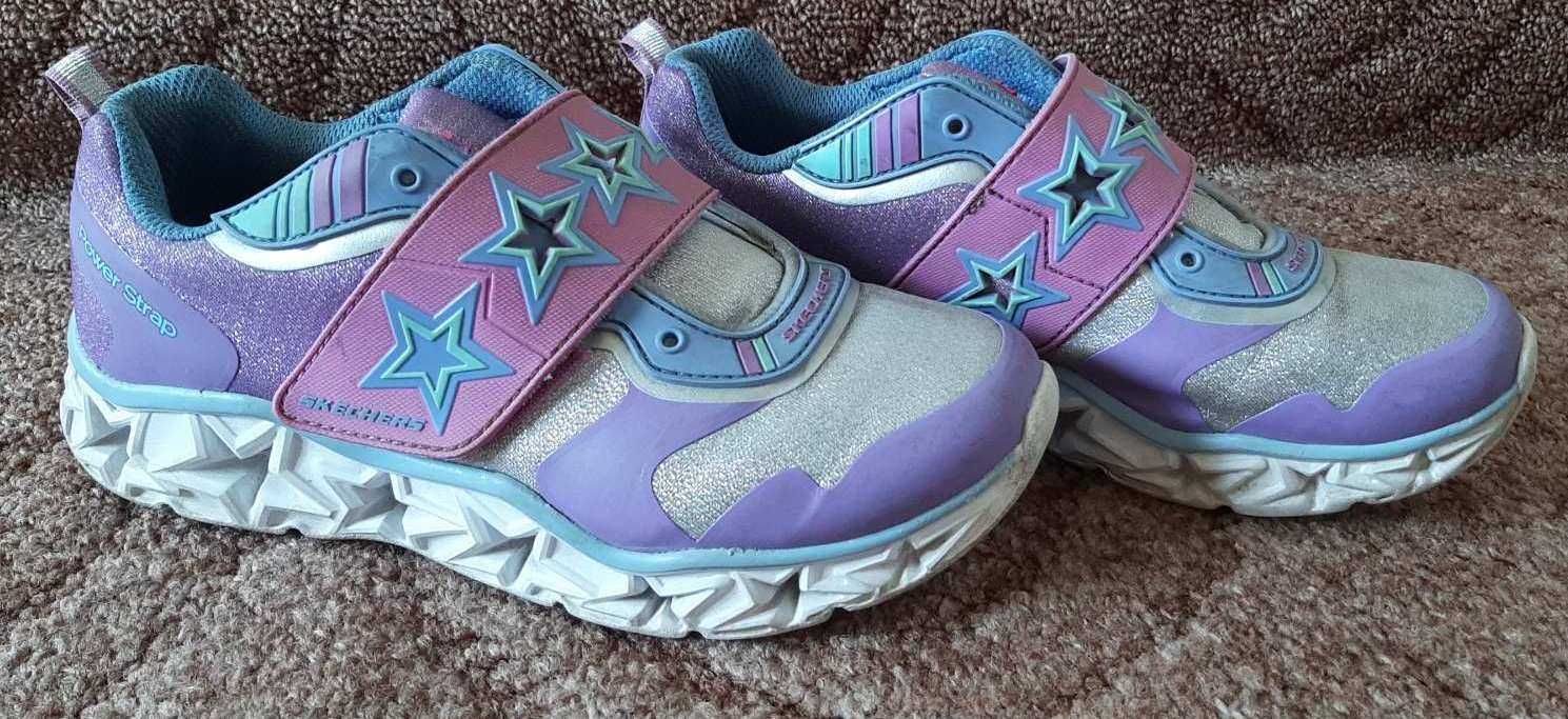 Кроссовки Skechers с мигалками 4.5US 36.5EUR (23.5см)