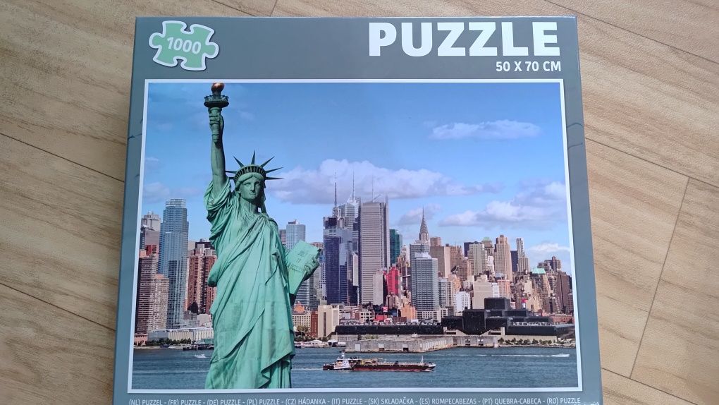 Puzzle 1000 kompletne