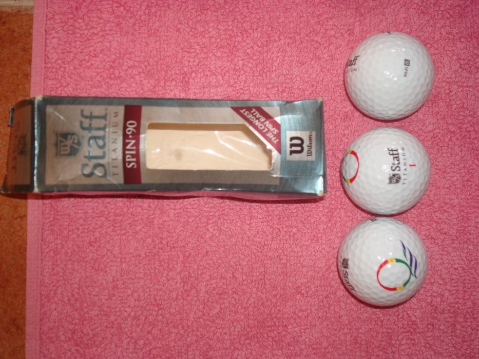 Bolas de golfe wilson completamente novas