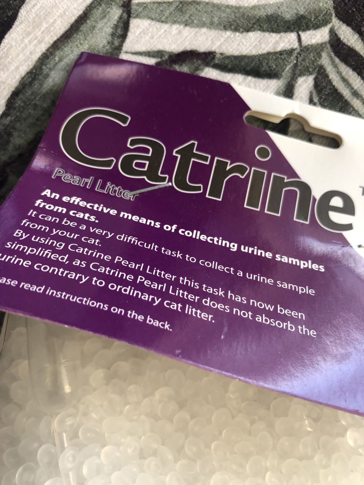 Żwirek dla kota do pobierania moczu do badania catrine