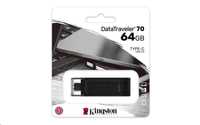 Nowy Pendrive Kingston 64GB DataTraveler 70 USB-C Gwarancja 60 m-cy