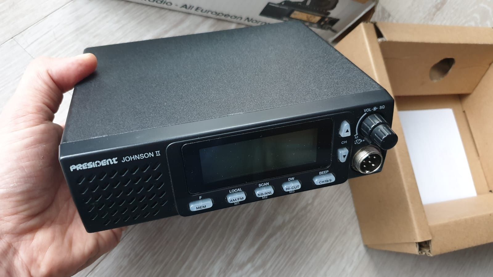 Cb Radio President Johnson 2 ASC TUNING SAXON WAW