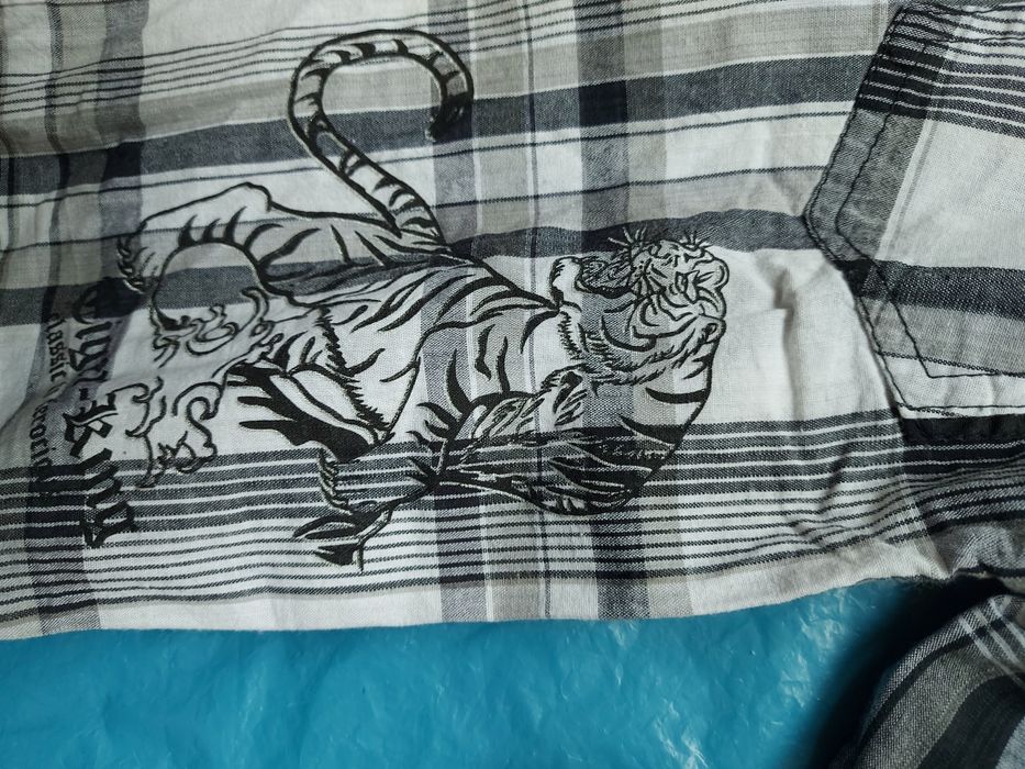 Koszula w kratkę wizytowe dziecięca wiek 18/24/36 firma CEST LAVE