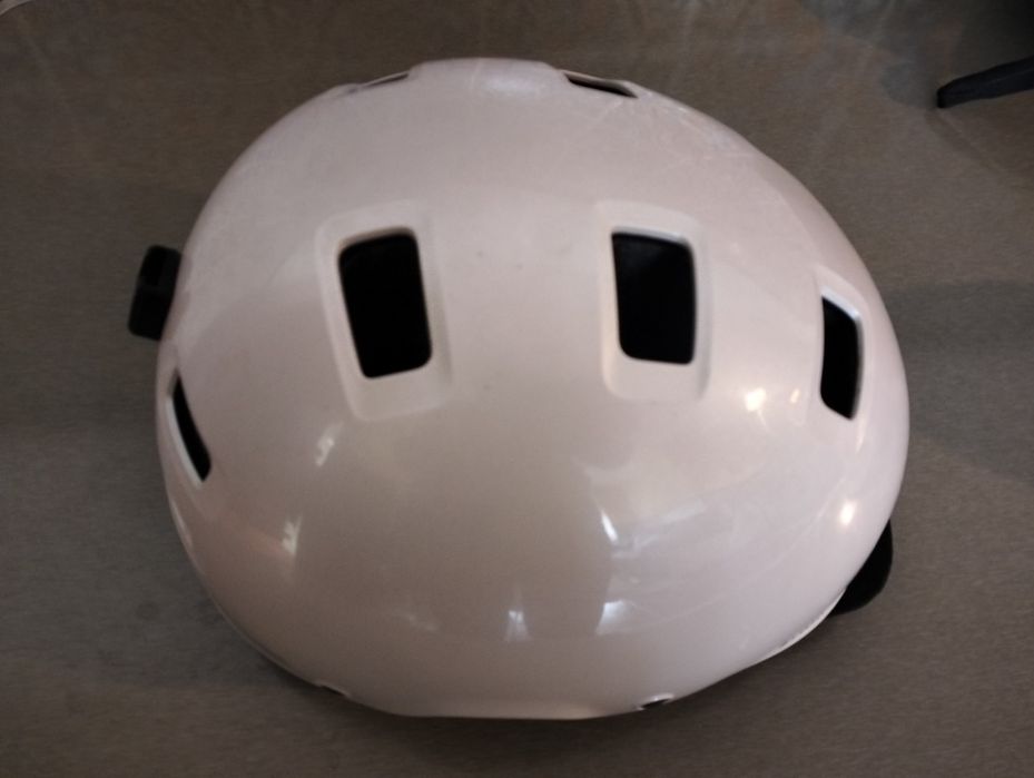 Capacete de Ciclismo Branco - BTWIN