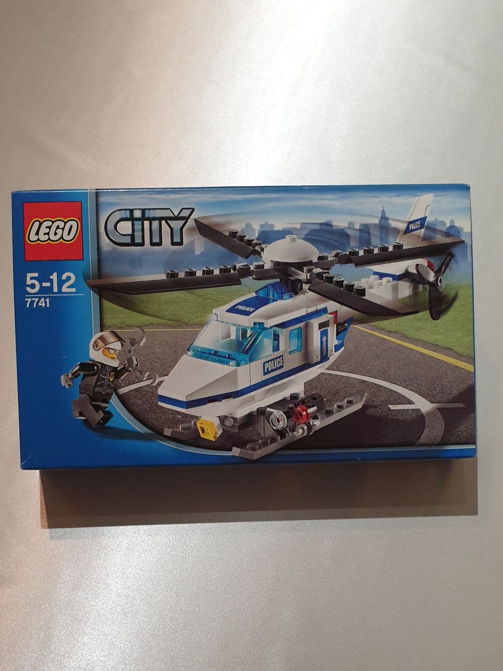 Lego helicóptero da polícia, estado novo