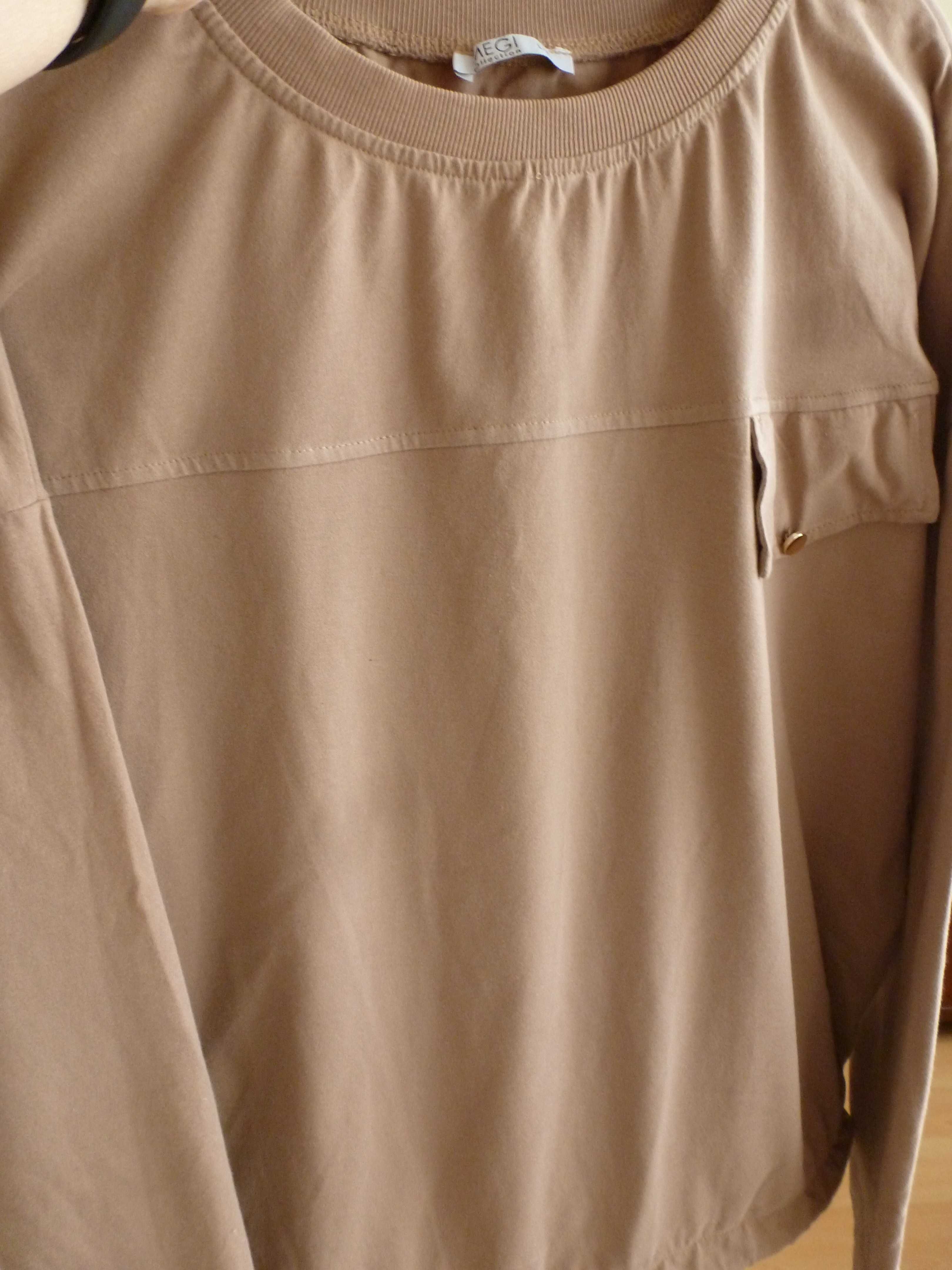 Bluzka Megi w kolorze cappuccino L/XL