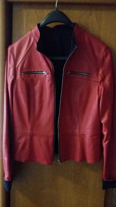 Куртка-піджак, натуральна шкіра, р-р 44-46