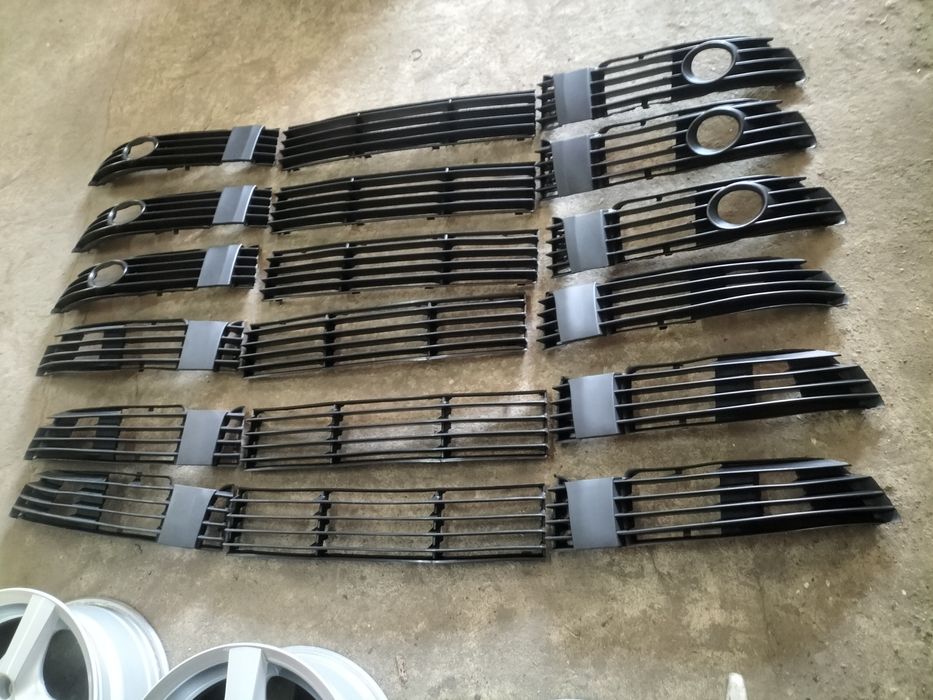 Решітки в бампер Пассат Б5 +