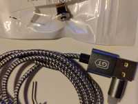 Kabel USB typu lightning 1 m magnetyczny