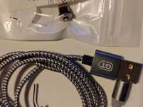 Kabel USB typu lightning 1 m magnetyczny