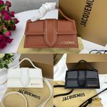 Сумка Jacquemus Mini шкіра | коричнева, біла, чорна