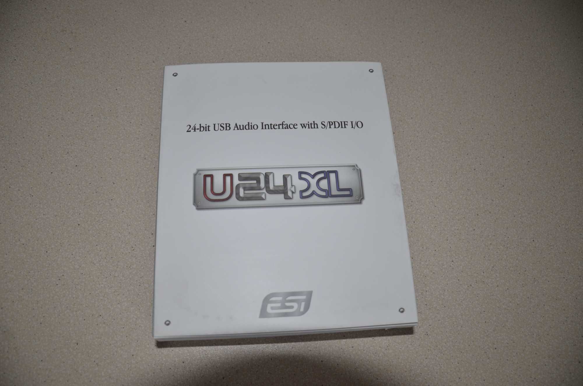 ESI U24 XL usb interfejs audio 24bit