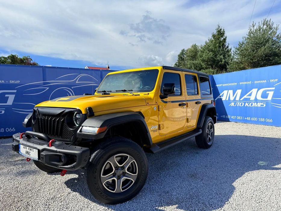Jeep Wrangler 4x4*UNLIMITED*Automat*Kamera*Tablet*Klima*2xKluczyk*Gwarancja w cenie*