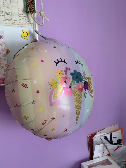 Фольгові кульки єдиноріг зірки серце метелики