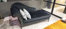 Chaise long veludo