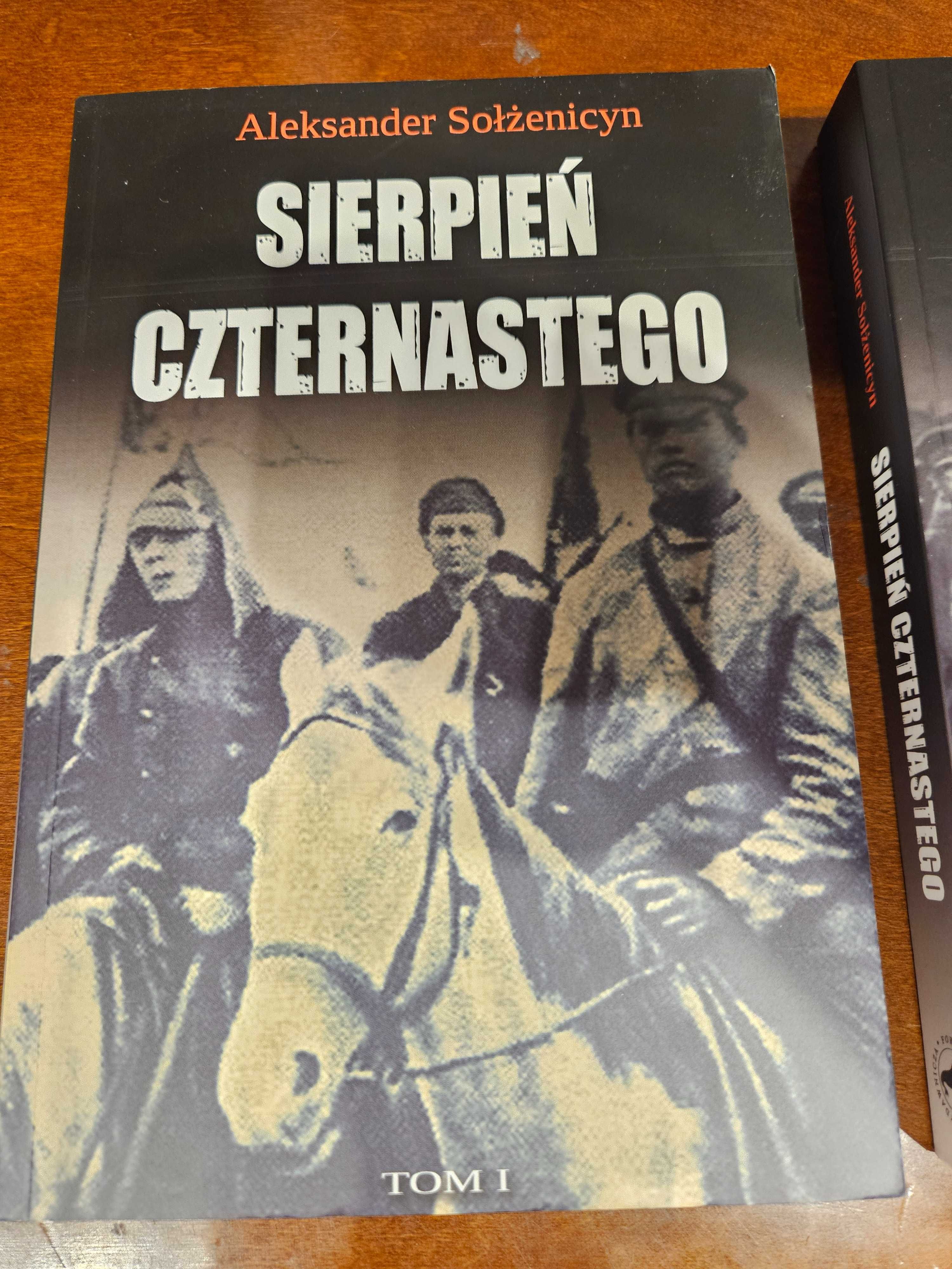 Sierpień czternastego. Tom 1 + 2 Aleksander Sołżenicyn (jak nowe)