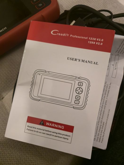 É uMáquina de Diagnóstico OBD LAUNCH CRP123X - profissional Automóvelm