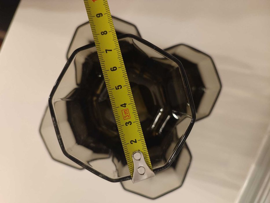 Стакани склянки димчатого кольору набір 5шт