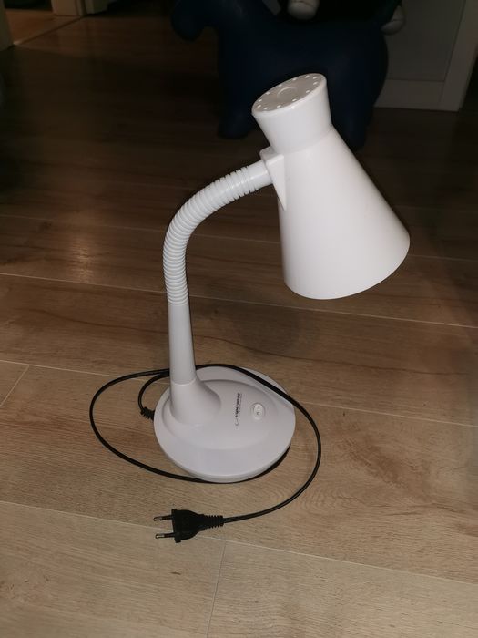 Lampka na biurko, biała