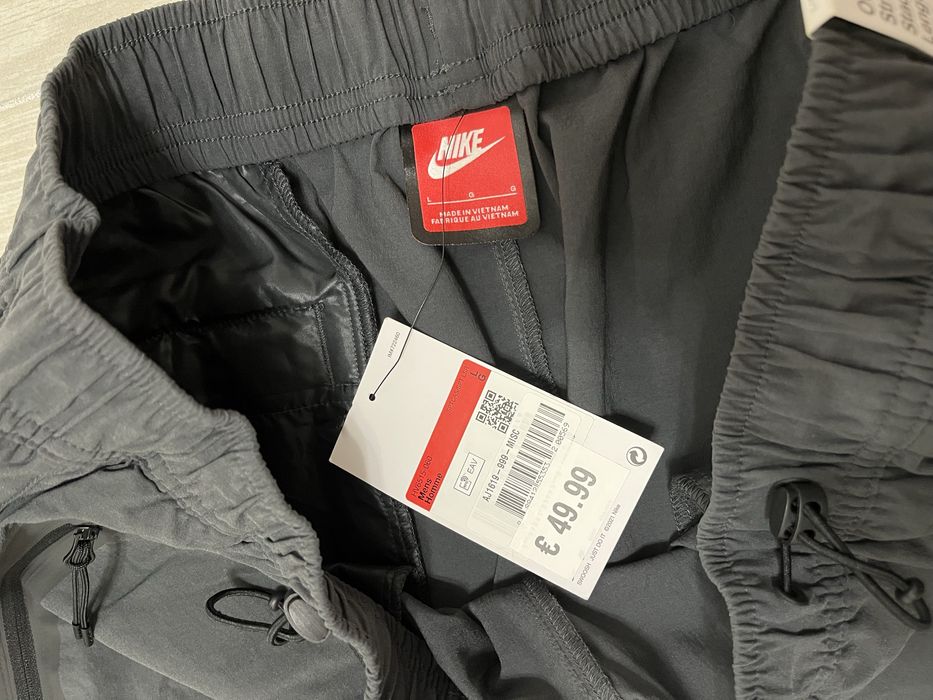 Штани Nike tech fleece baggy feet найк широкі на утяжках