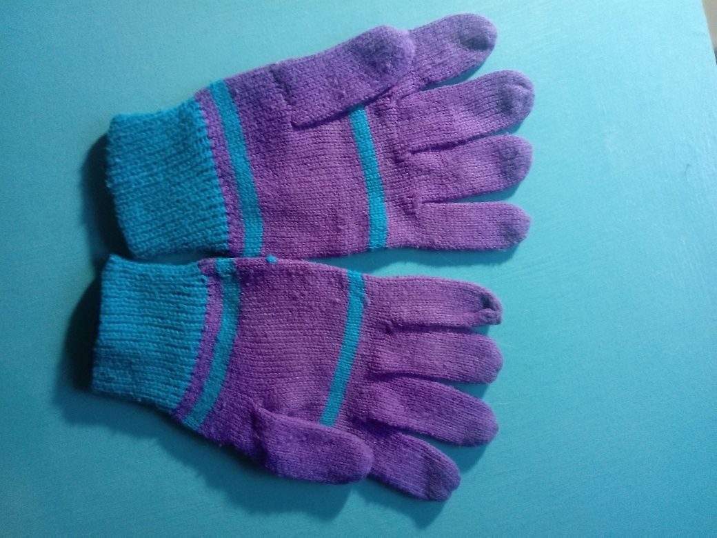 Rękawiczki z dzianiny