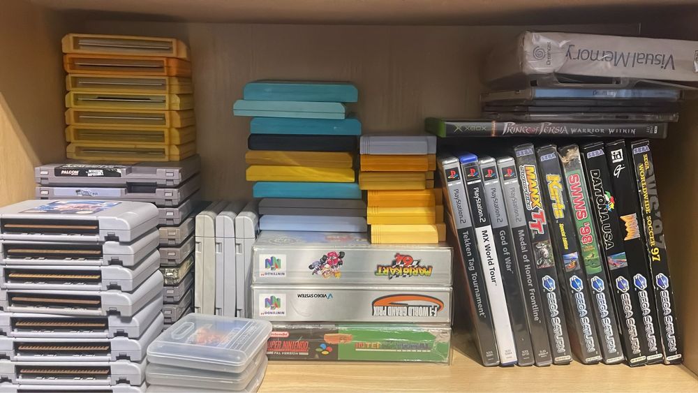 Coleçao videojogos