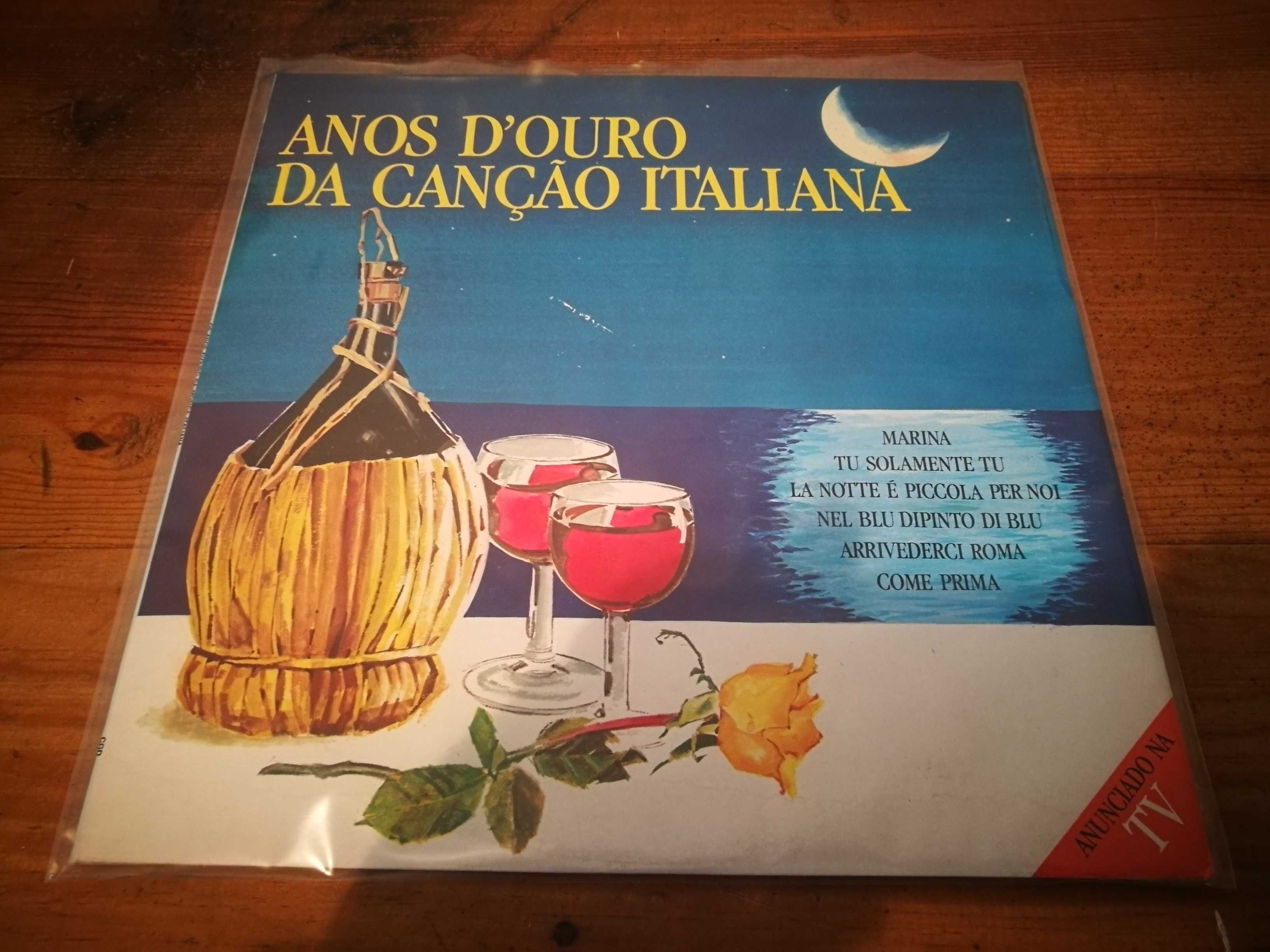 VARIOS   (MUSICA LIGEIRA ITALIANA) Anos Dóuro da  Canção Italiana  LP