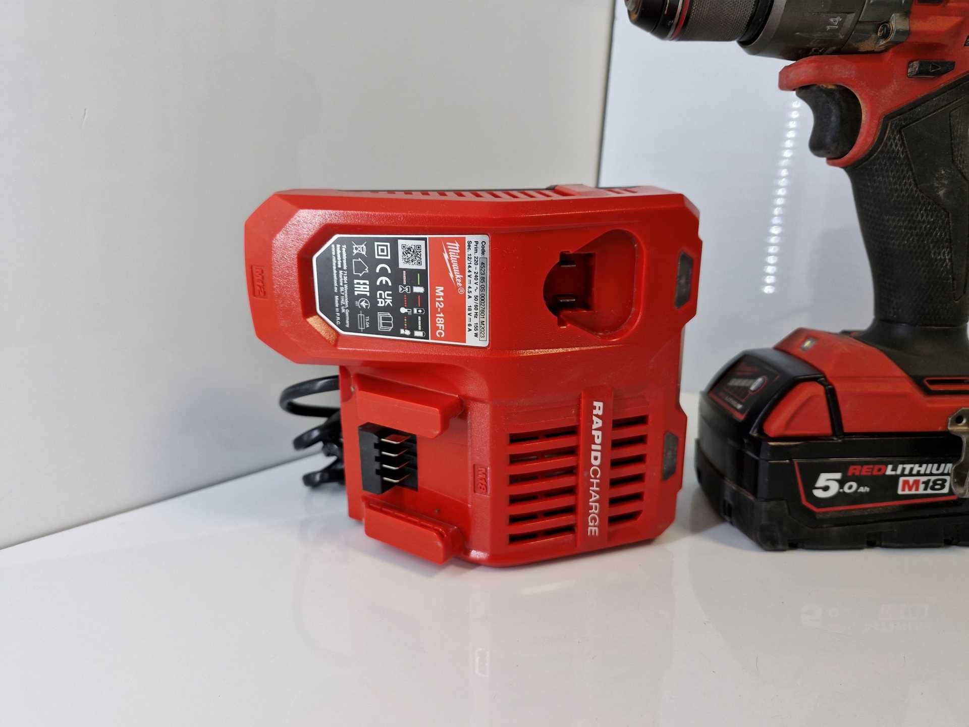 Milwaukee M18 FUEL wiertarko-wkrętarka z udarem M18 FPD3-502X