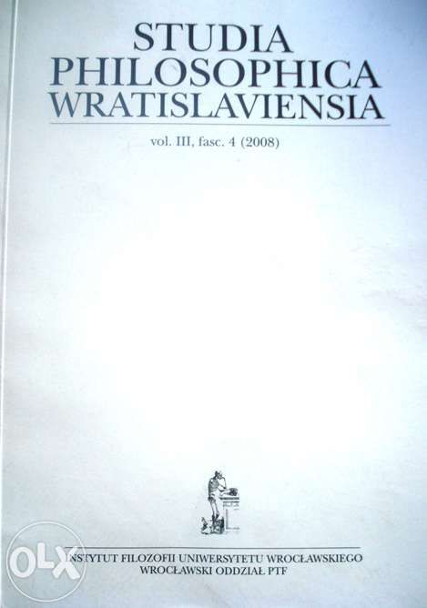 Studia Philosophica Wratislaviensia