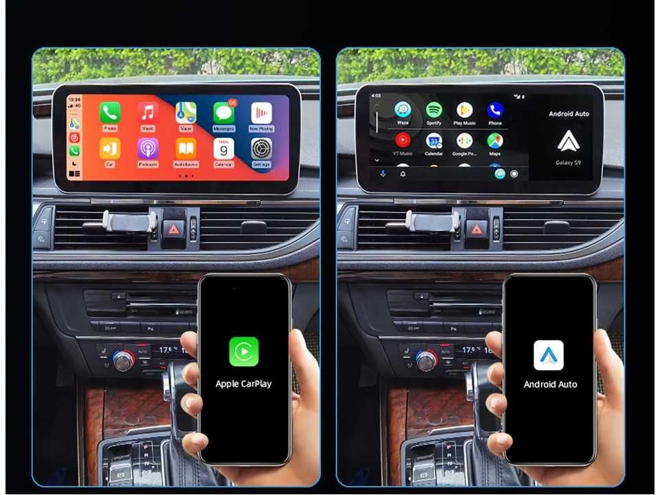 Premium Radio samochodowe Android Audi A6 (9'', RMC) 2012.-2019