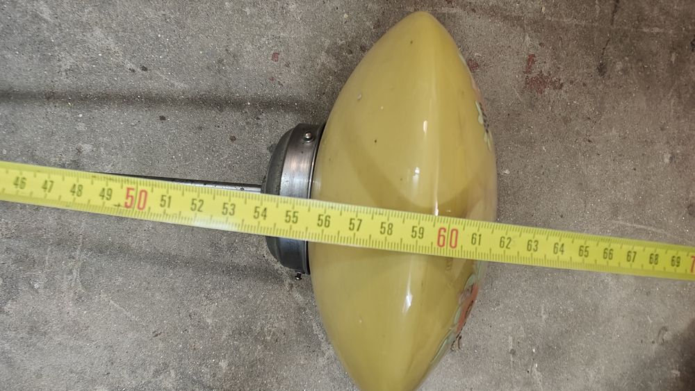 Candeeiro art deco oplalino