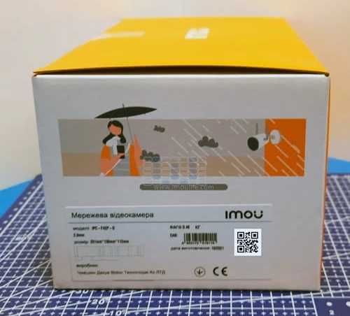 камера відеоспостереження imou bullet 2c ipc dahua