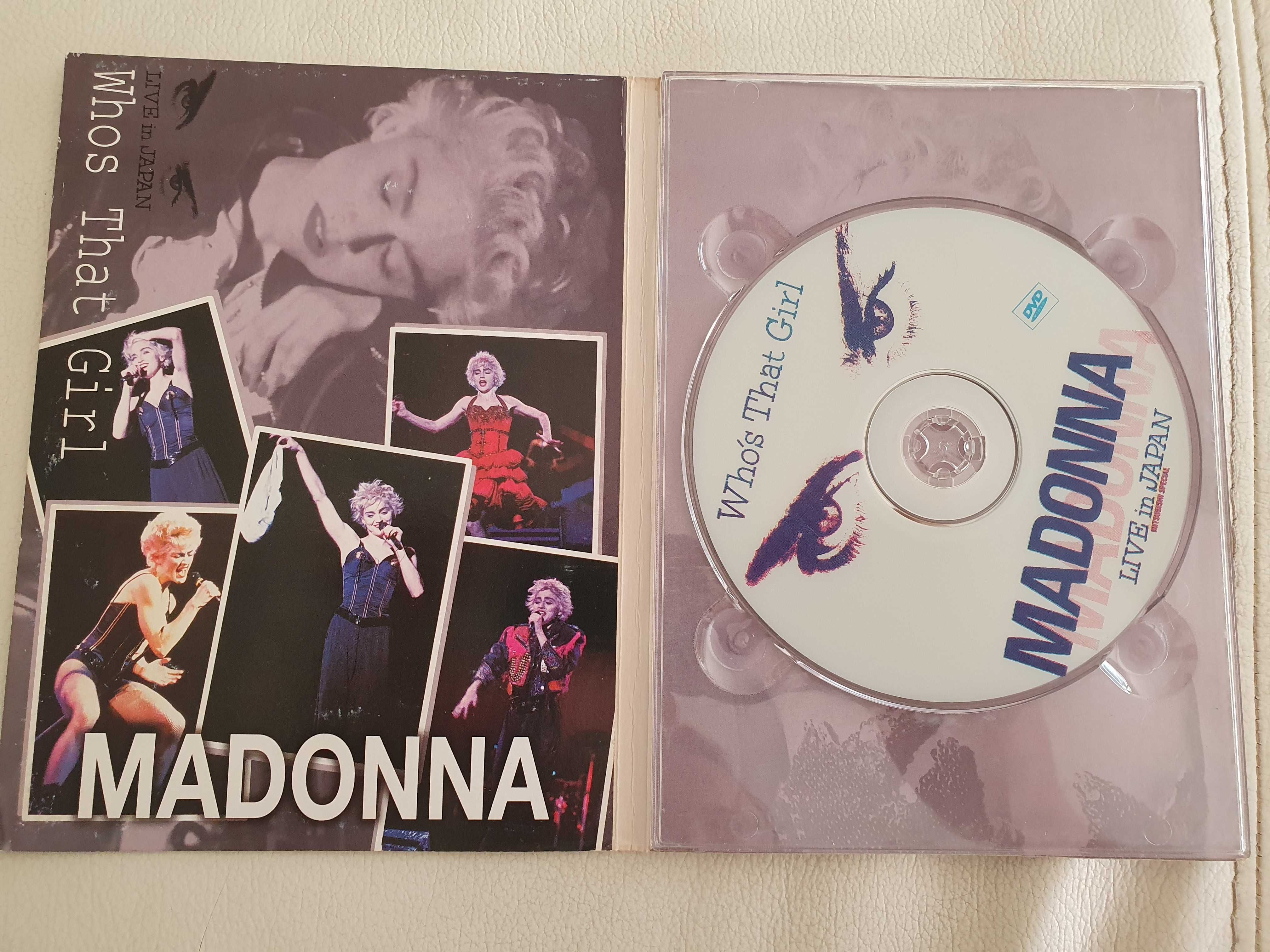 Madonna whos that girl live in Japan Dvd