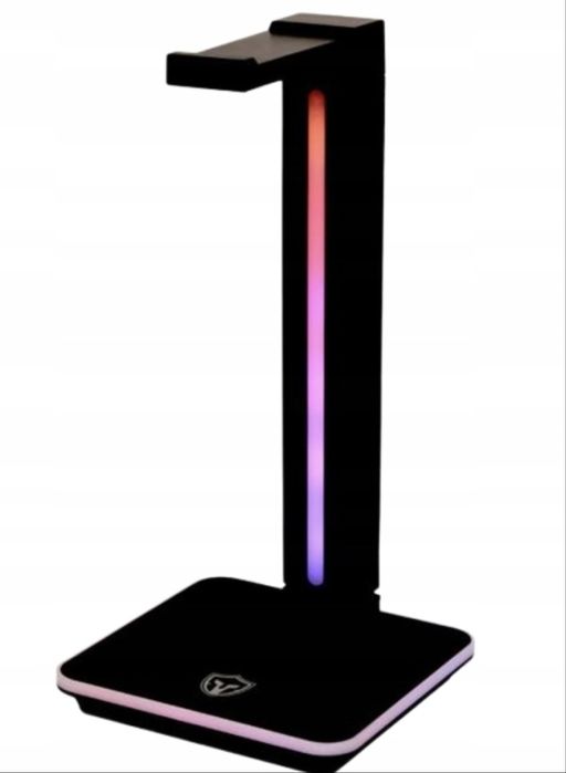 Stojak na słuchawki battletron RGB z USB