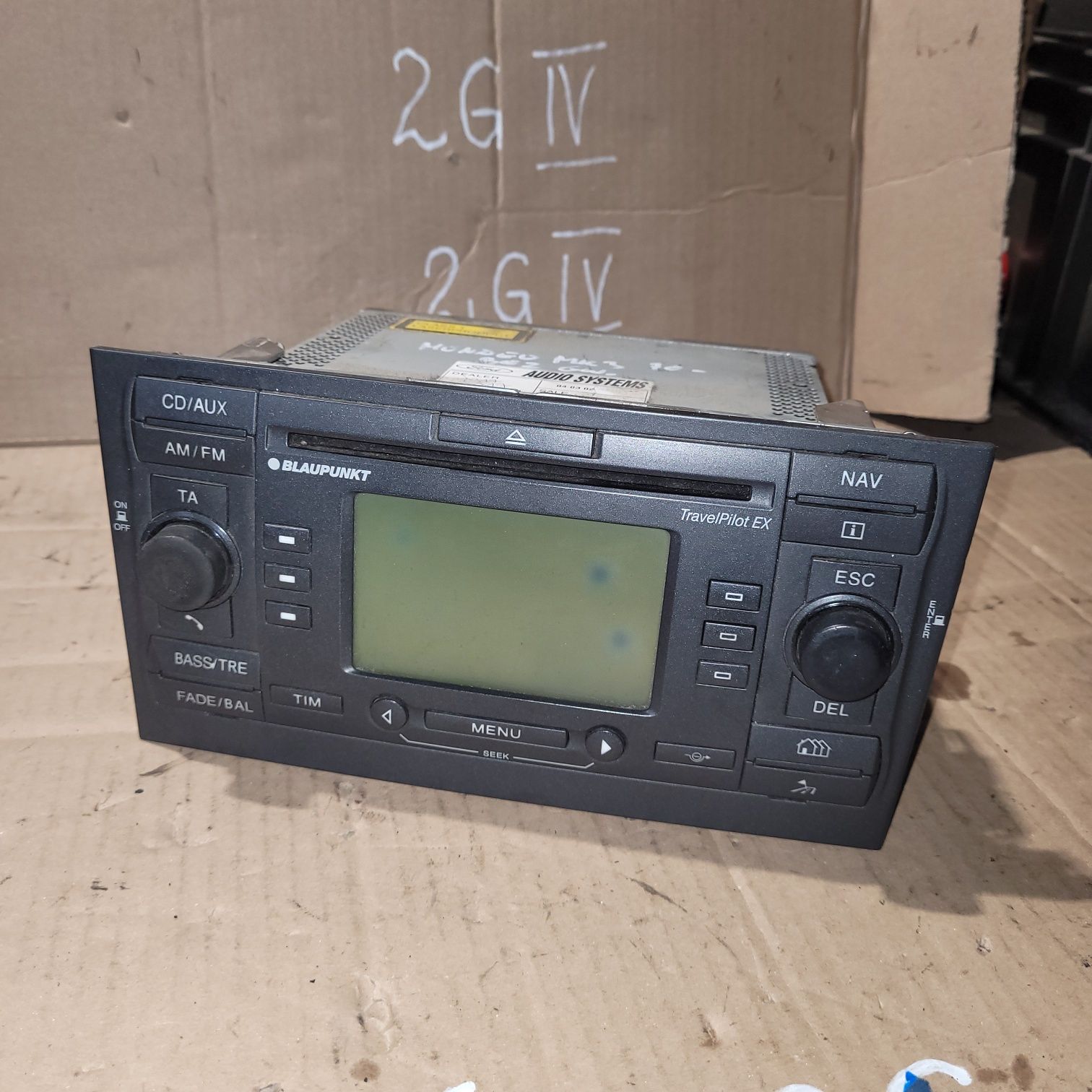 Radio fabryczne BLAUPUNKT TravelPilot EX ford mondeo mk3 2004r