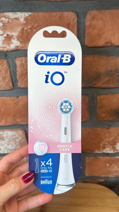 Nowe końcówki do szczoteczki Oral-B iO 4 sztuki fabrycznie zapakowane