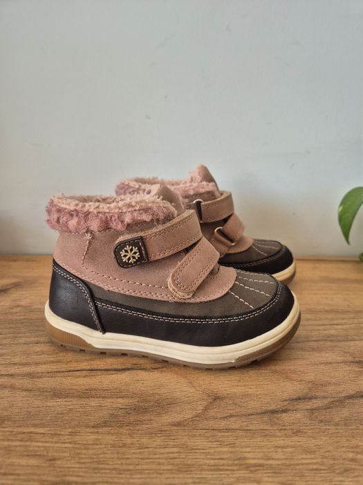 Ocieplane trzewiki na zime r.25 Nelli Blu