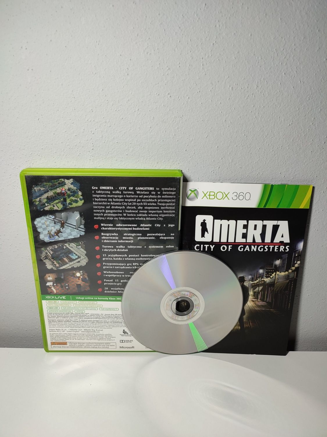 Omerta: City of Gangsters (Jak nowa, Po polsku) - Gra Xbox 360