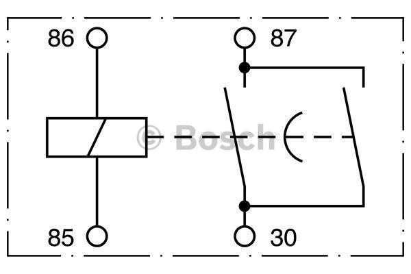 реле BOSCH 0 332 002 256