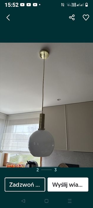 Lampy źelandor oświetlenie  białe  komoda