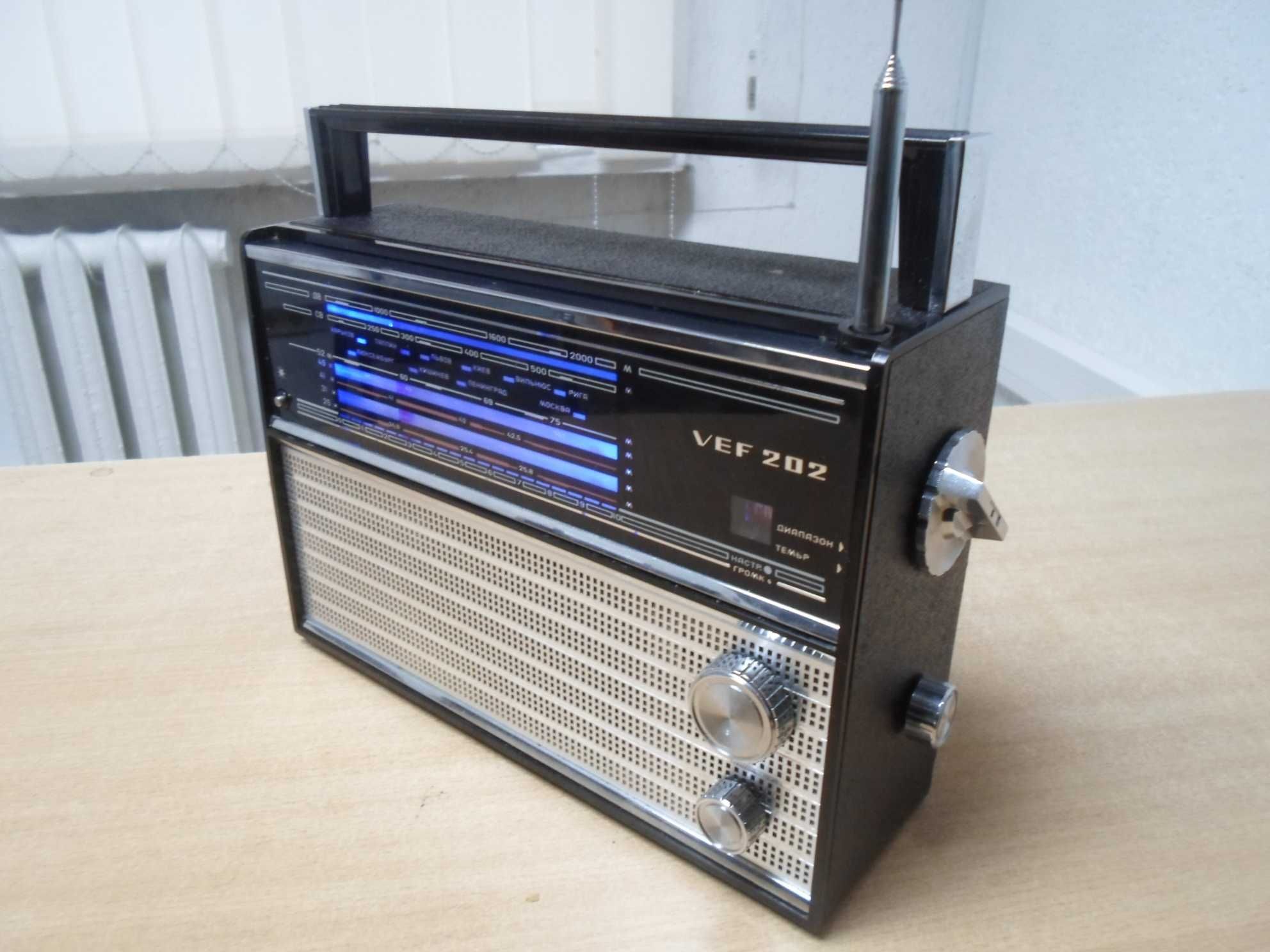 Продам радіоприймач VEF-202. СРСР 1977р. FM/Bluetooth