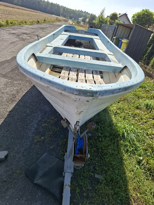 Łódka łódź Wędkarska rekreacyjna 500x180 laminat